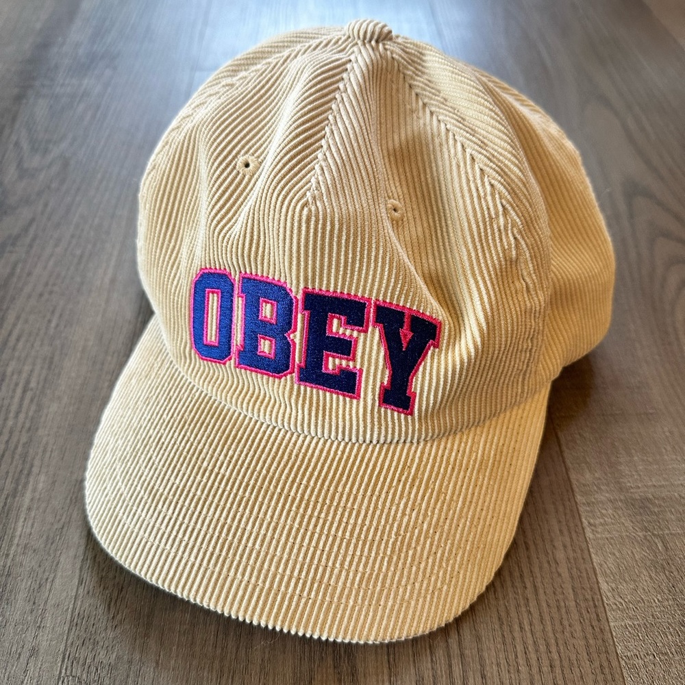 Obey corduroy hat